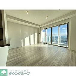 JR京葉線 海浜幕張駅 徒歩18分の賃貸マンション 28階3LDKのリビング/ダイニング