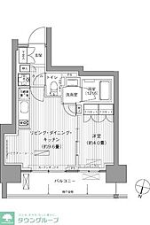 HULICRESIDENCE千葉中央 1LDKの間取図画像