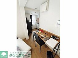 パレ・ホームズ高井戸 3階ワンルームのリビング/ダイニング