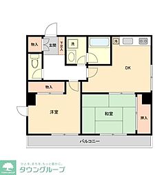 ミール千歳烏山 7階3LDKの間取り
