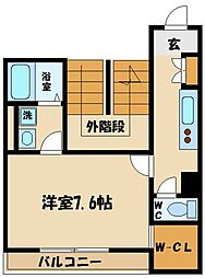 REVE 1Kの間取図画像