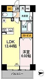 SORA 1LDKの間取図画像