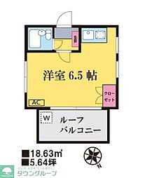 間取図画像 ワンルーム