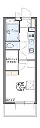 レオパレスBloomSumi 1Kの間取図画像
