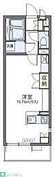 レオネクストTOMY ワンルームの間取図画像