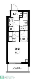 船橋市西船6丁目マンション 1Kの間取図画像