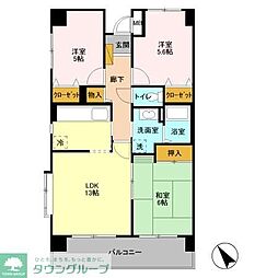 フェアール習志野 3LDKの間取図画像