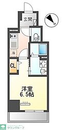 Rapport(ラポール) 1Kの間取図画像