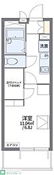 レオパレスヴィーゼ 1Kの間取図画像