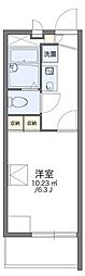 レオパレスMASA94 1Kの間取図画像