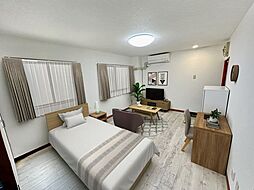 塚本ハイツ 2階ワンルームのリビング/ダイニング