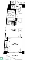 日神パレステージ西池袋公園 1DKの間取図画像