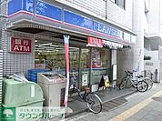 ローソン 徒歩2分。 130m