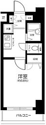 菱和パレス護国寺駅前 1Kの間取図画像