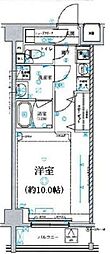 ベルシード氷川台 1Kの間取図画像