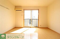 クロスクローバーII 2階1Kのリビング/ダイニング