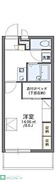 レオパレスベルエポック 1Kの間取図画像