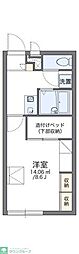 レオパレス加納院吉田 1Kの間取図画像