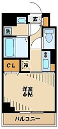 小田急小田原線 百合ヶ丘駅 徒歩8分の賃貸マンション 1階1Kの間取り