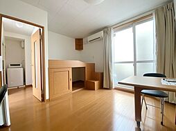 小田急小田原線 読売ランド前駅 徒歩9分の賃貸アパート 1階1Kのリビング/ダイニング