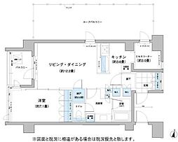 小田急小田原線 千歳船橋駅 徒歩10分の賃貸マンション 9階1SLDKの間取り