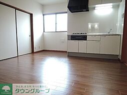 JR南武線 矢野口駅 徒歩8分の賃貸マンション 3階3DKのリビング/ダイニング