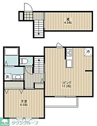 ETERIAPERSONE 1SLDKの間取図画像