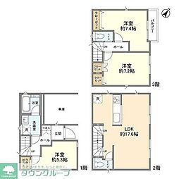 Kolet浦和辻#05 3LDKの間取り