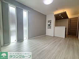 日暮里舎人ライナー 舎人公園駅 徒歩13分の賃貸アパート 2階1LDKのリビング/ダイニング