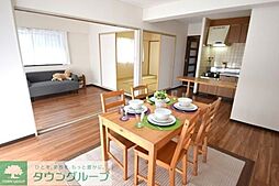 アルモニー北原台 401 4階3LDKのリビング/ダイニング