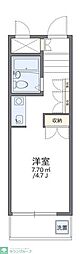 REVANCEHIGASHIURAWA 1DKの間取図画像