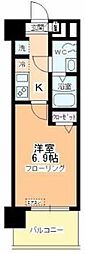 アルファコート西川口-19 1Kの間取図画像