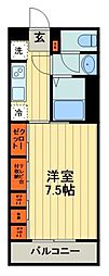 リブリ・ピーノ東川口 1Kの間取図画像