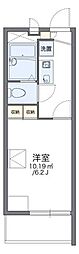 レオパレスMLハロープラザ 1Kの間取図画像