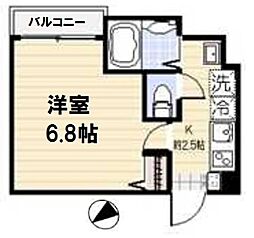 Neo vita新小岩 3階1Kの間取り