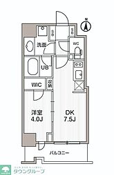 JR総武線 両国駅 徒歩7分の賃貸マンション 9階1DKの間取り
