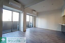 都営大江戸線 森下駅 徒歩5分の賃貸マンション 5階1LDKのリビング/ダイニング