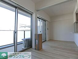 都営大江戸線 森下駅 徒歩8分の賃貸マンション 7階2DKのリビング/ダイニング