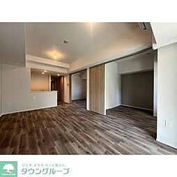 都営新宿線 菊川駅 徒歩9分の賃貸マンション 5階2LDKのリビング/ダイニング