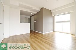 JR総武線 錦糸町駅 徒歩9分の賃貸マンション 6階1LDKのリビング/ダイニング