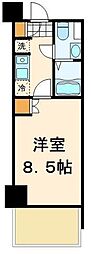 東京メトロ東西線 木場駅 徒歩9分の賃貸マンション 9階1Kの間取り