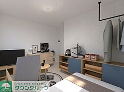 グロリア小岩 201 2階1Kの室内