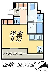 間取図画像 ワンルーム