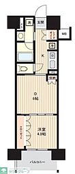 日神パレステージ大島 1DKの間取図画像