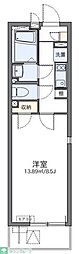 LEONEXTキオラ 1Kの間取図画像