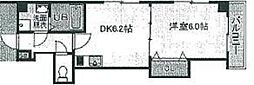 HillsTCS 1DKの間取図画像