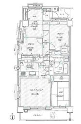 日神パレステージ石神井台 2階4LDKの間取り