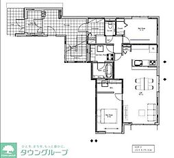 Ｌａ　ｖｉｅ　Ｒａｄｉｅｕｓｅ　ラ　ヴィ　ラディユズ 1階2LDKの間取り