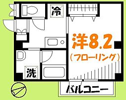 Ｈｉ−ｖｉｌｌａｇｅｏ 3階1Kの間取り