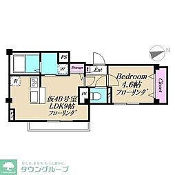 GRANPACE 吉祥寺 1LDKの間取図画像